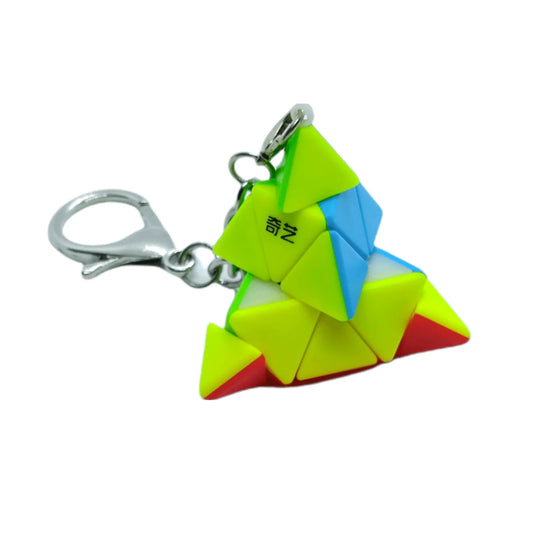 PROD-QiYi Llavero Pyraminx Colored 2