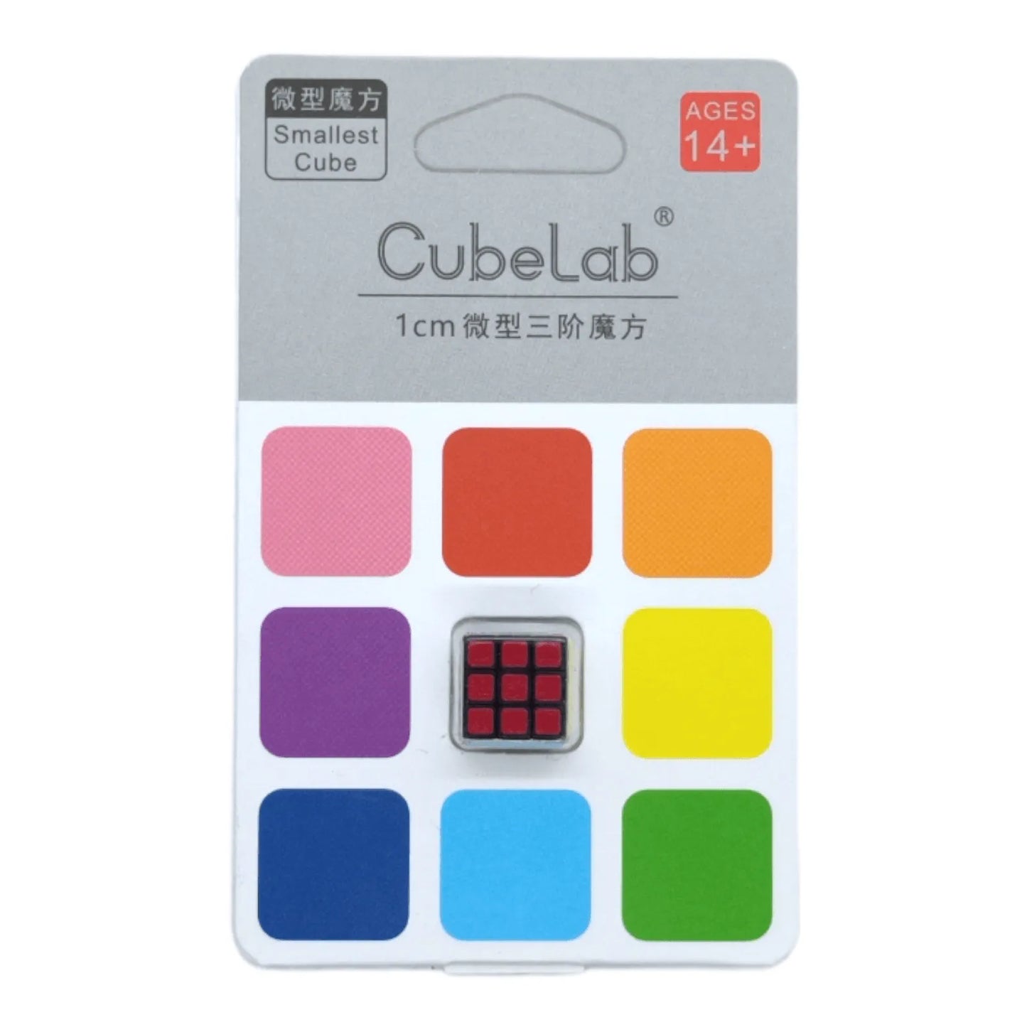 Cube Lab Mini 3x3 1 cm Negro