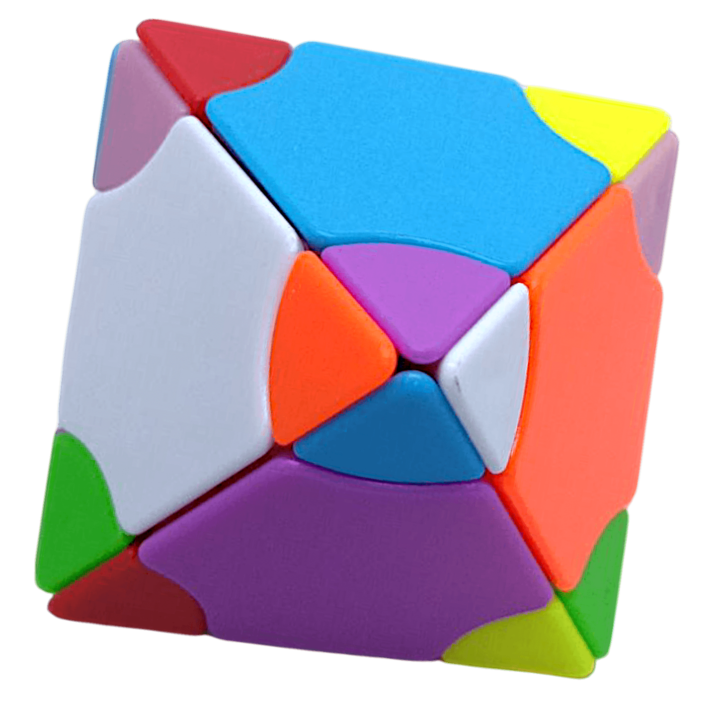 Fangshi Pyraminx 2x2 Octahedron Colored