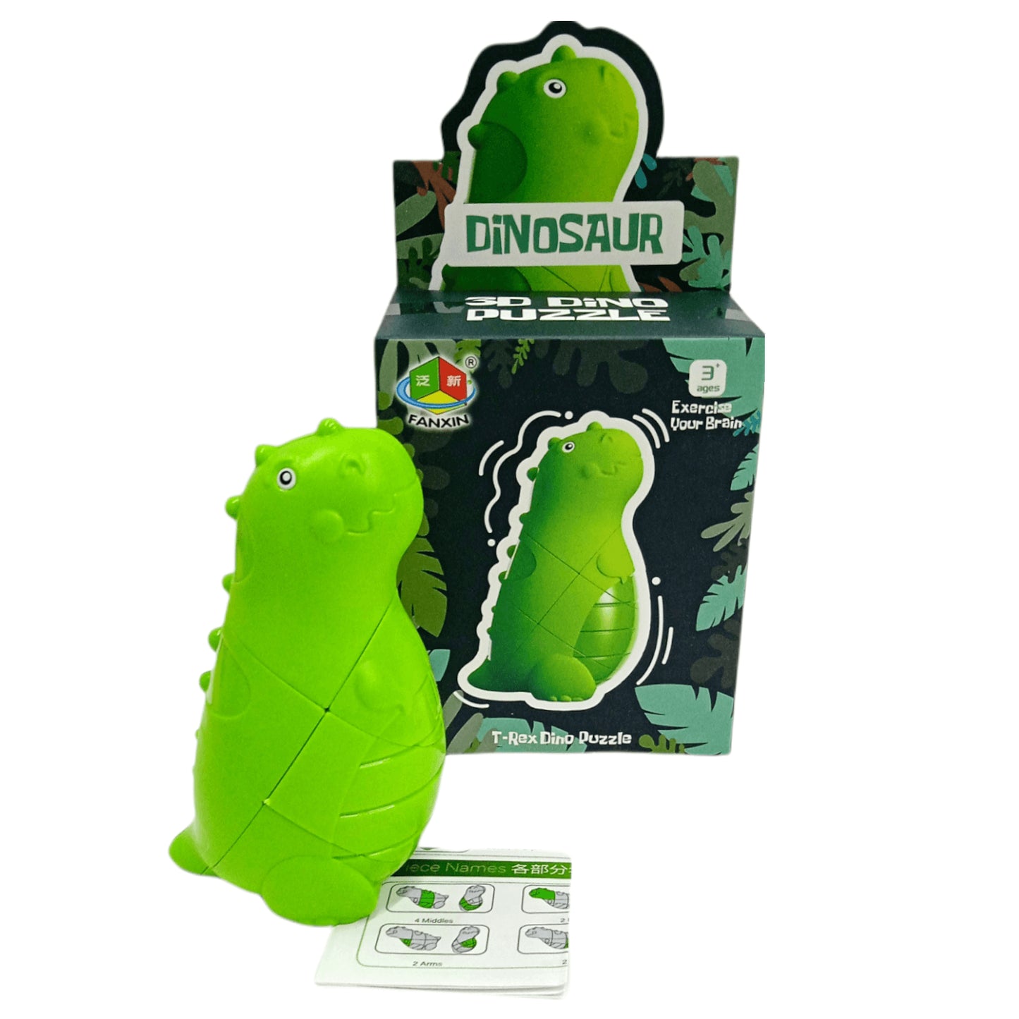 Fanxin Dinosaurios Tiranosaurio Rex Verde