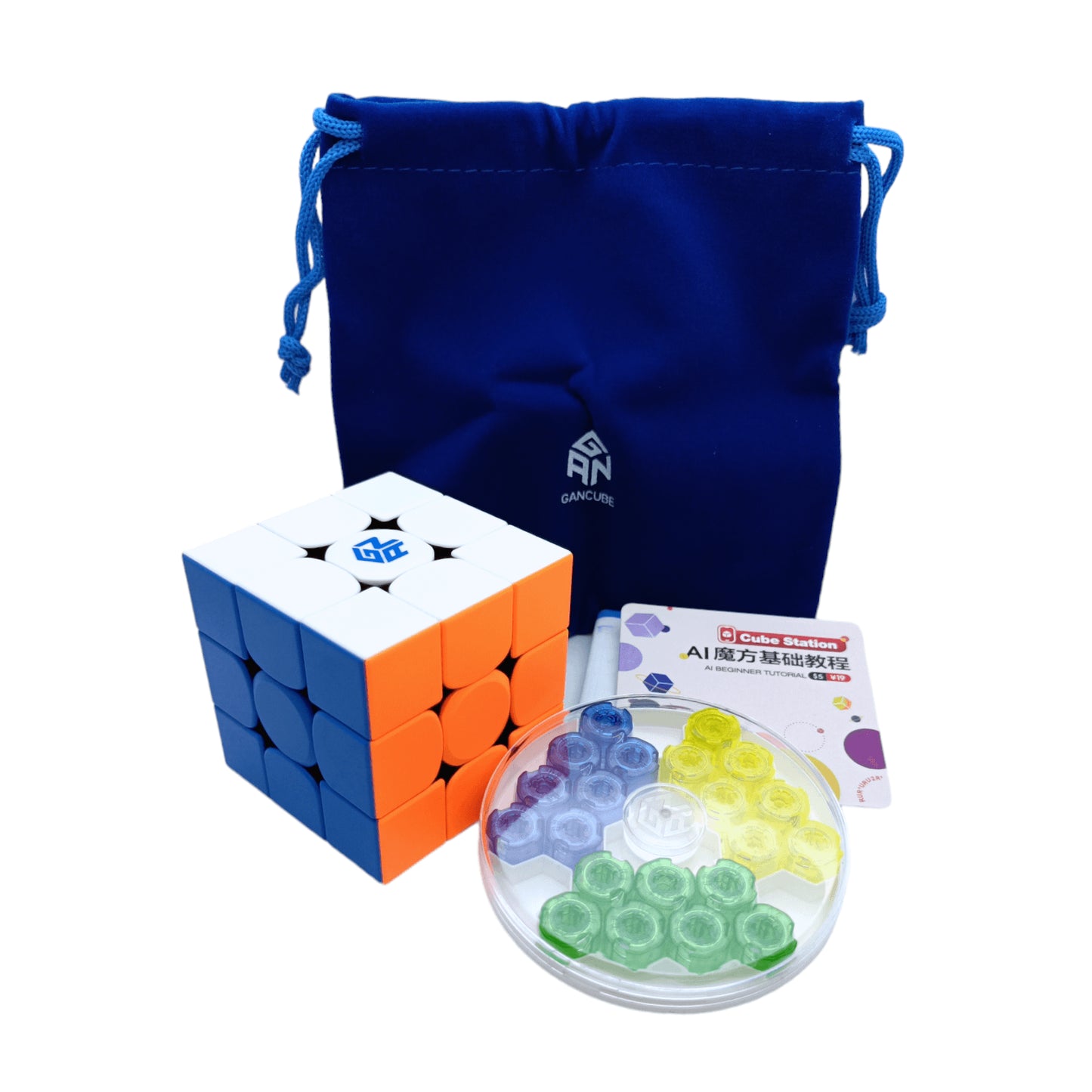 GAN 354 M V2 3x3 Magnetico Colored