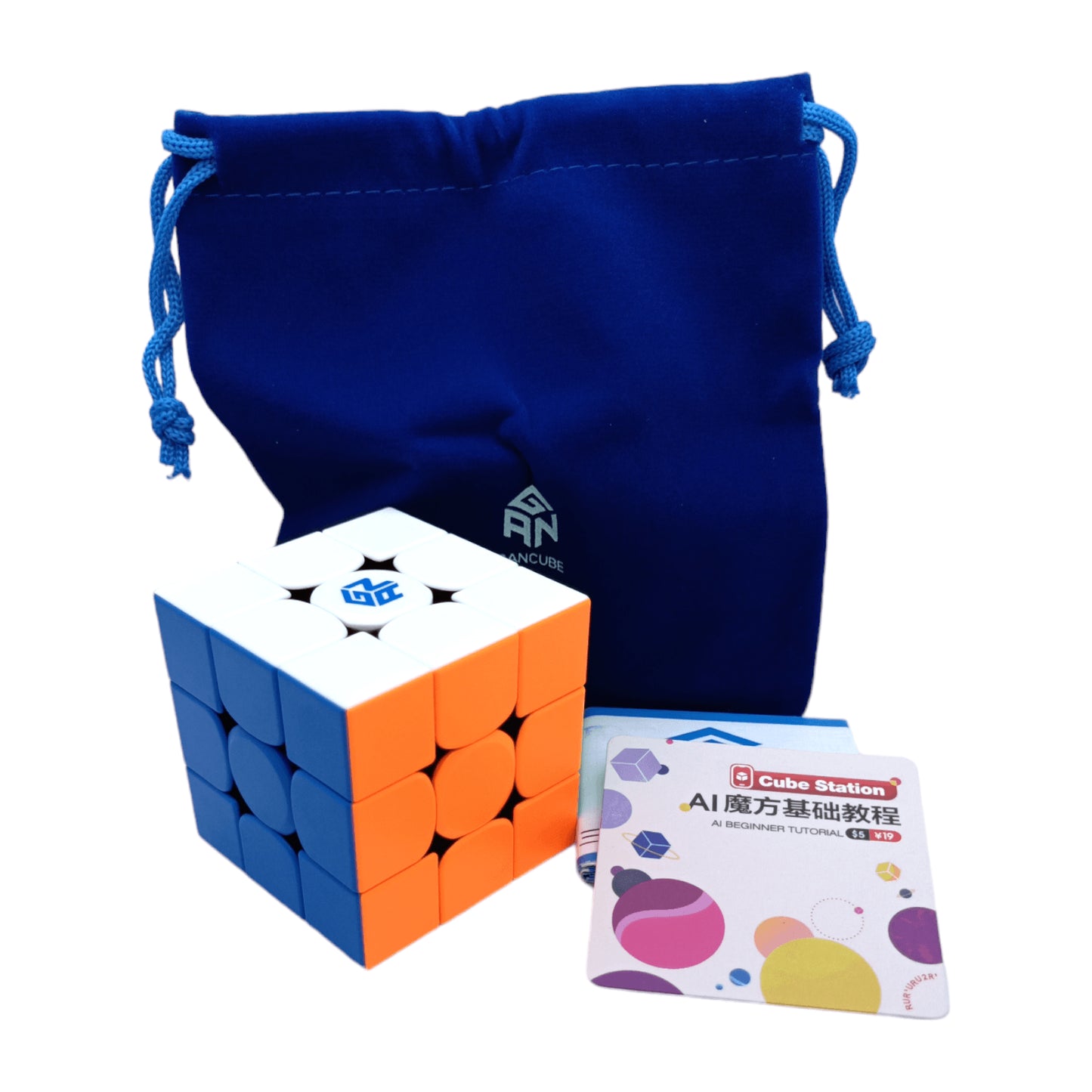 GAN 354 M V2 3x3 Magnetico Colored