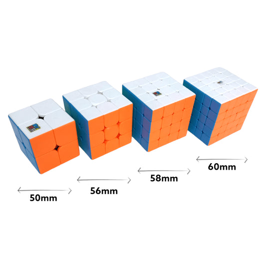 PROD-Moyu Paquete 4 Cubos 2x2+3x3+4x4+5x5 Colored 2