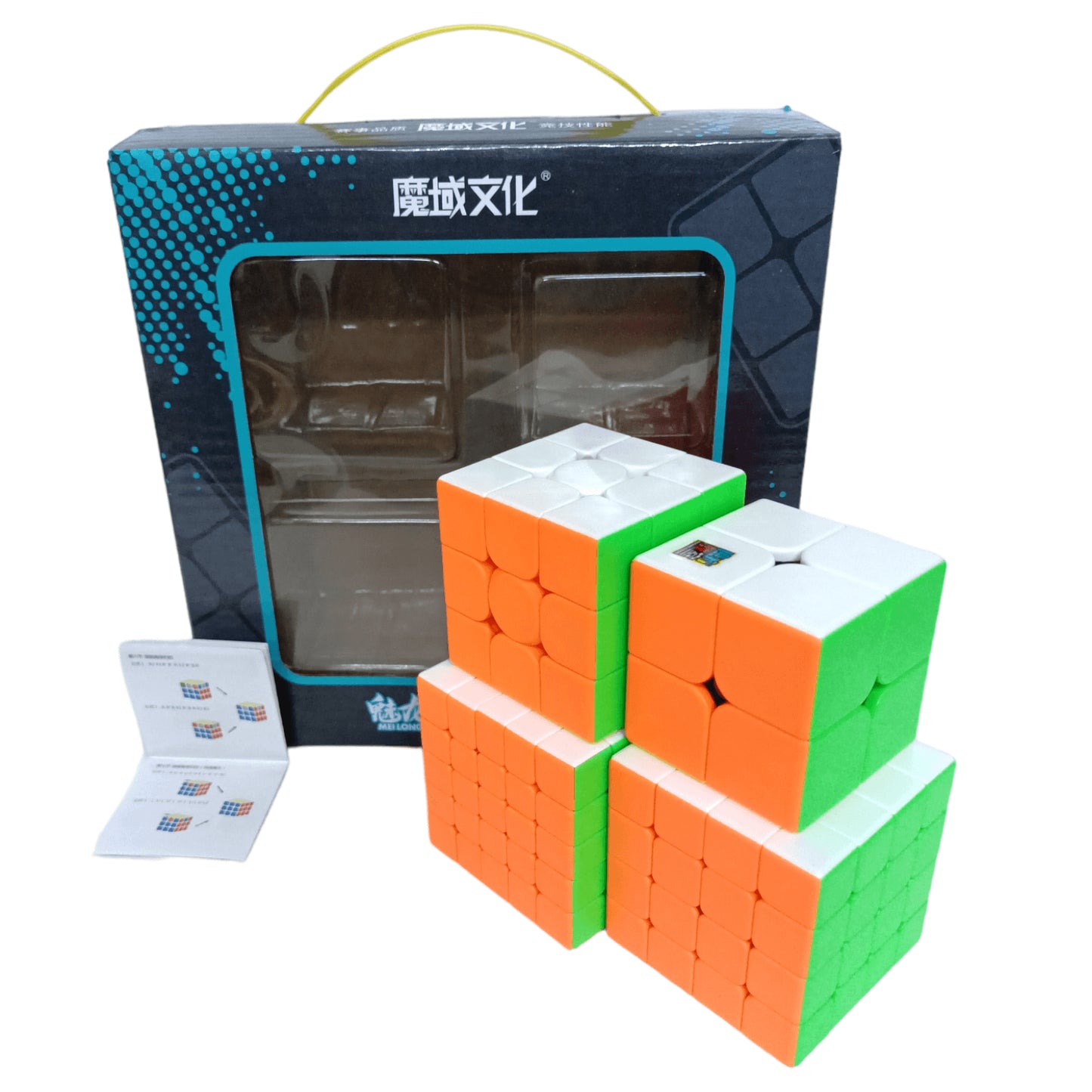PROD-Moyu Paquete 4 Cubos 2x2+3x3+4x4+5x5 Colored 4