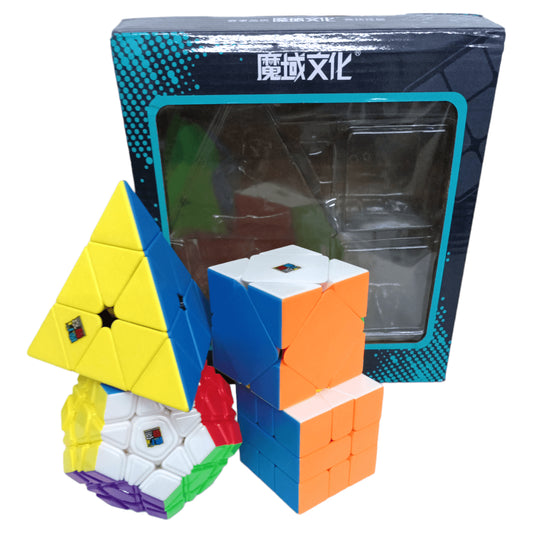 PROD-Moyu Paquete Irregular Mega+Pyra+Sq+Skewb Colored 1