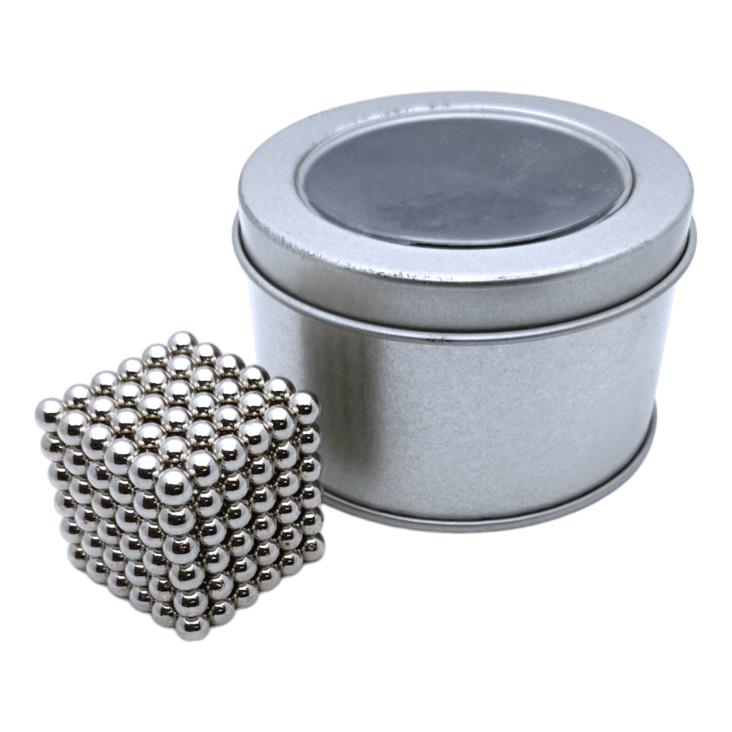 PROD-Neo Cube 6x6 Plata 5mm 3