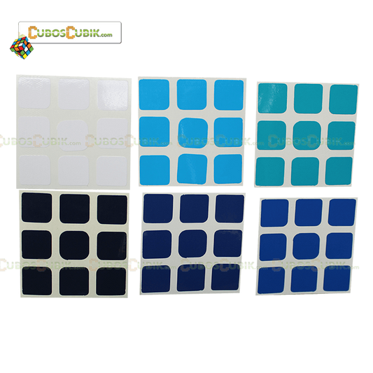PROD-Set de Stickers 3x3 Escala de Azules 1