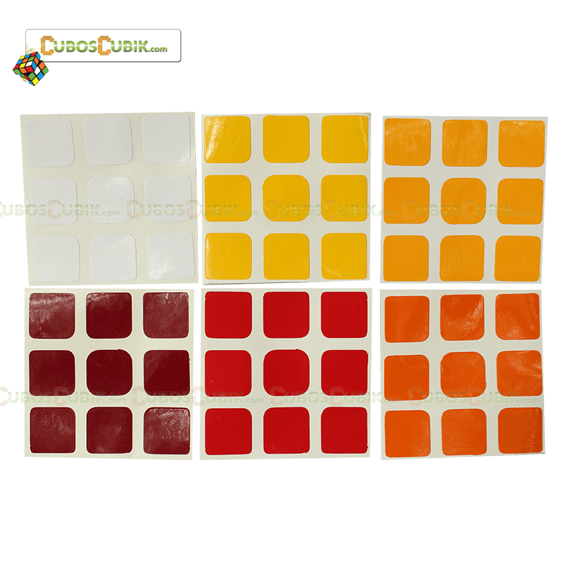 PROD-Set de Stickers 3x3 Escala de Rojo 1