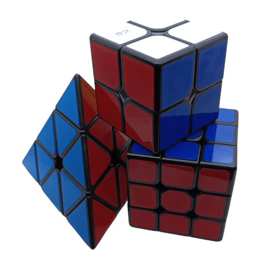 PROD-Paquete 2x2, 3x3, Pyraminx Black 1