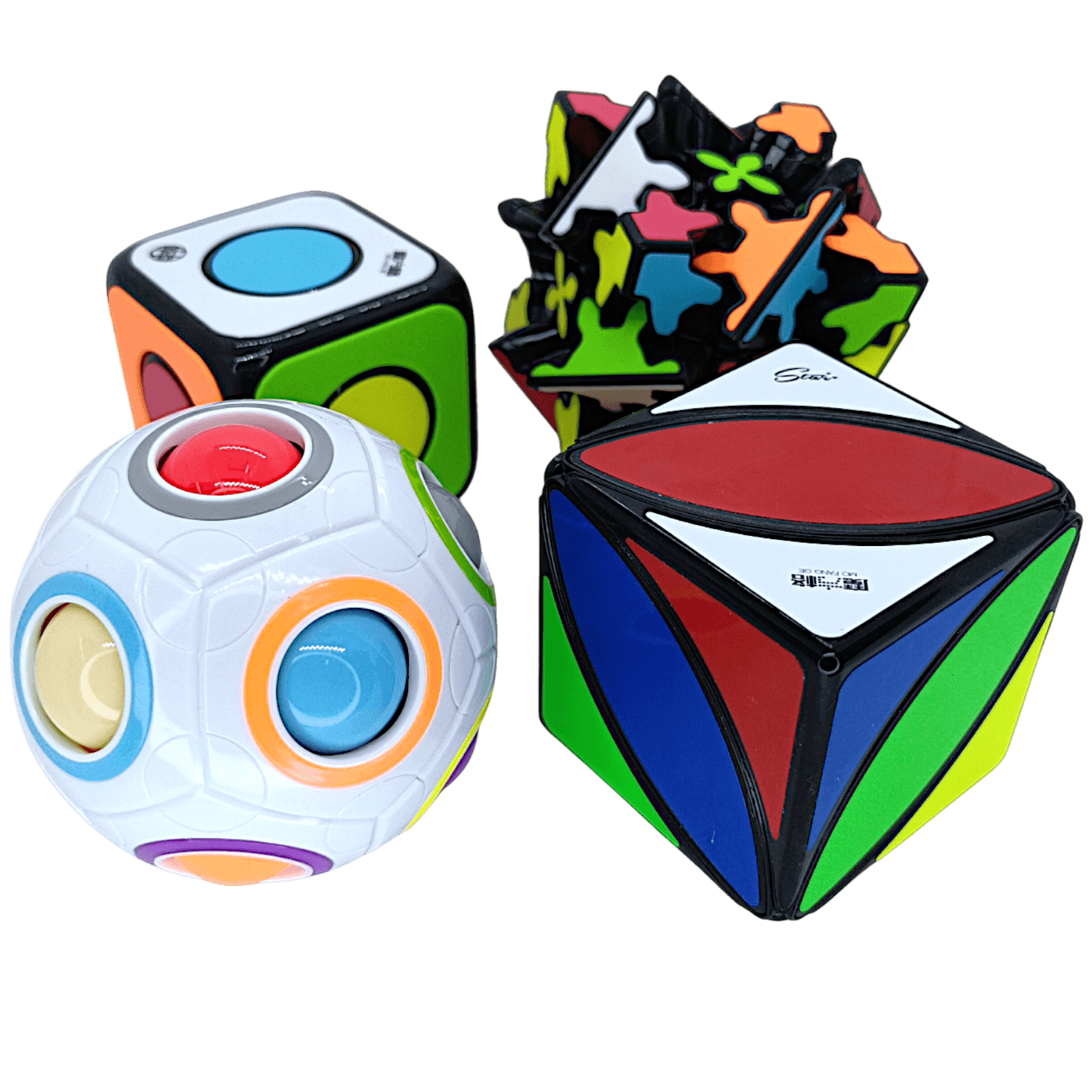 PROD-Paquete Gear 3x3 + 1x1 O2 Standar + Ivy + Rainbow Ball 1