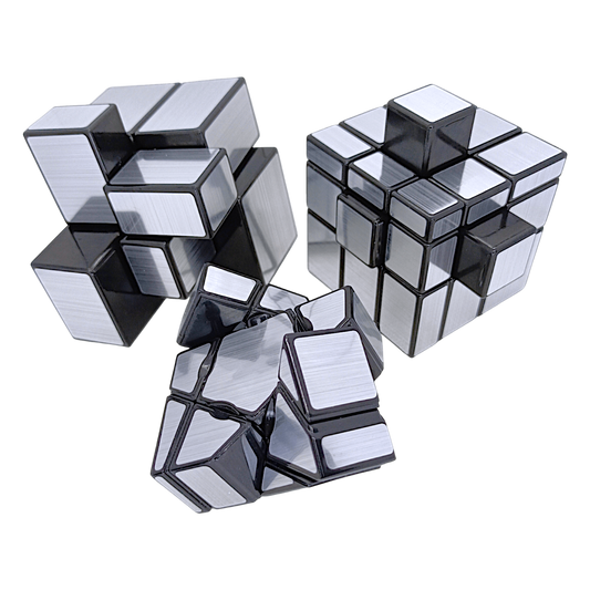 PROD-Paquete Sengso Mirror 3x3 + 2x2 + Floppy Ghost Plata 2