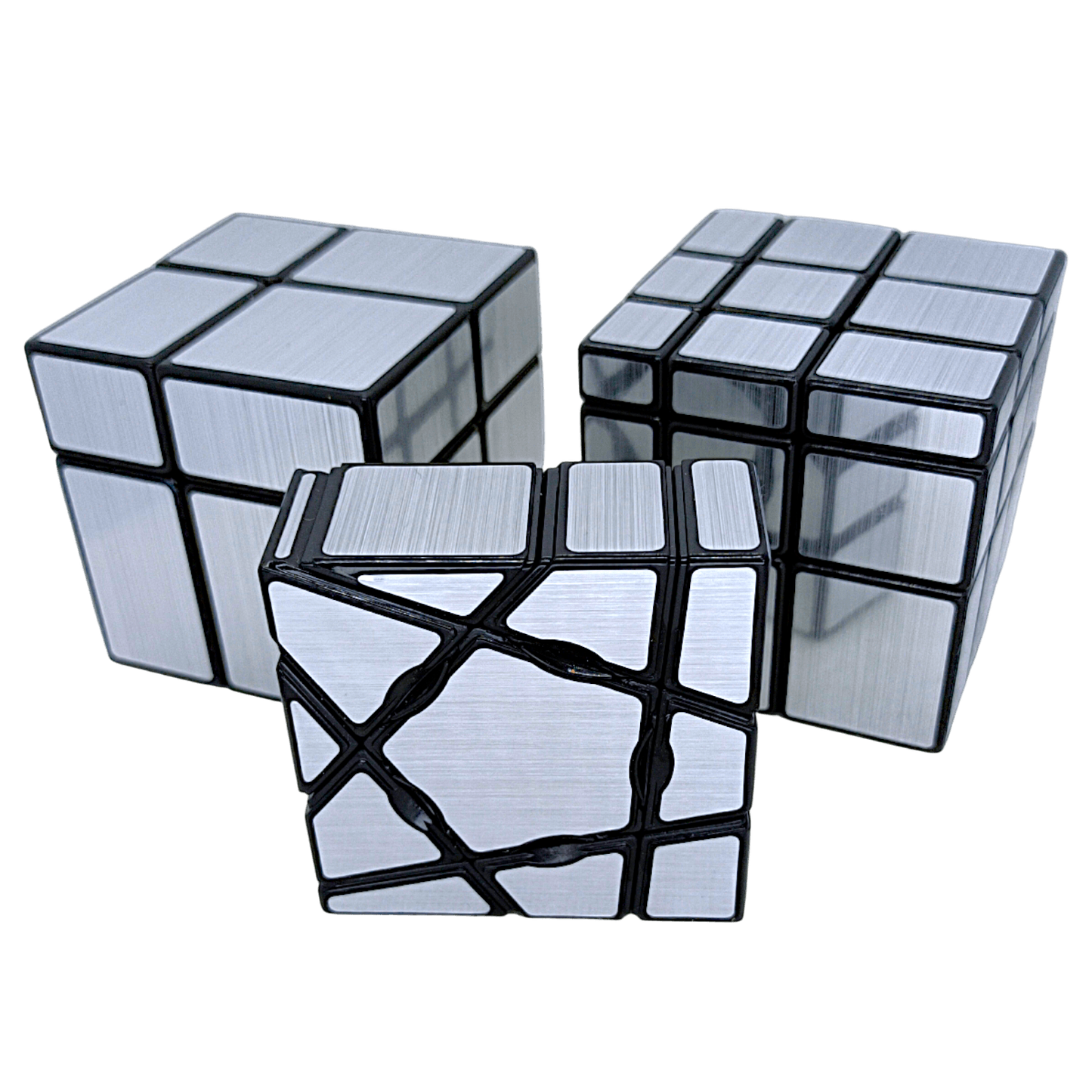 PROD-Paquete Sengso Mirror 3x3 + 2x2 + Floppy Ghost Plata 1