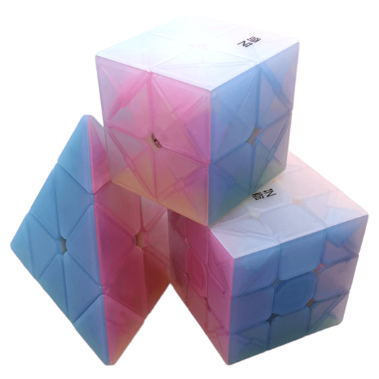 PROD-Qiyi Paquete 2x2, 3x3 y Pyra Jelly 2