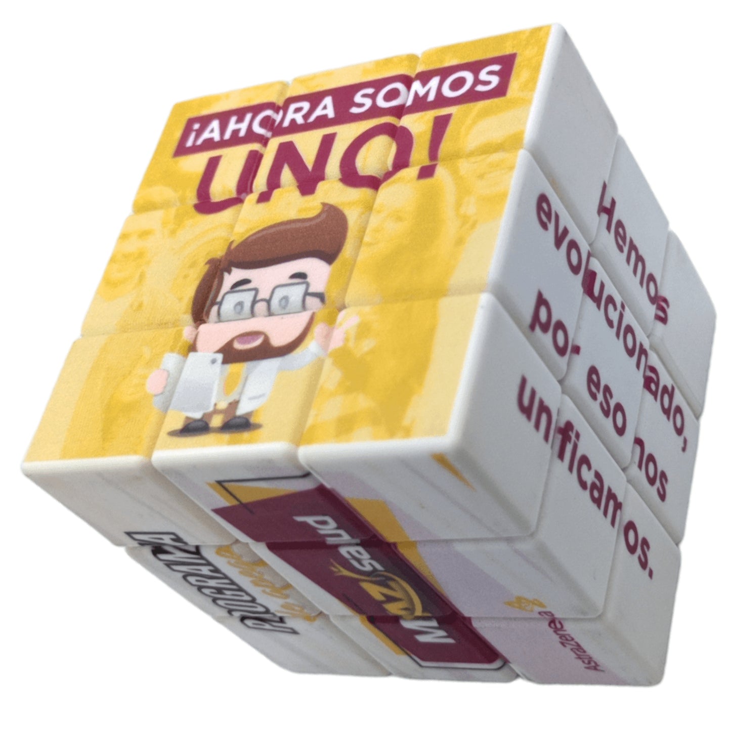 Cubo 3x3 Promocional 6 Caras Impresion Digital UV