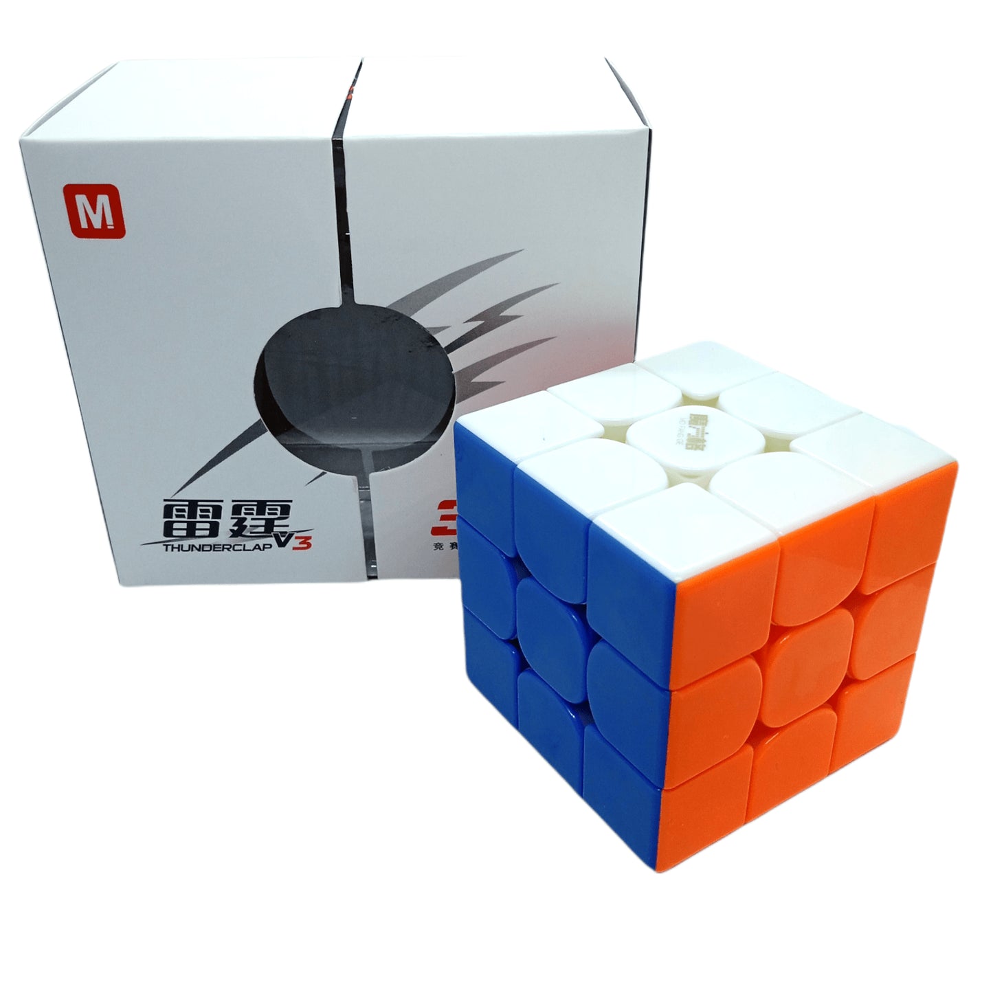 Qiyi 3x3 Thunderclap V3 Magnetico Colored