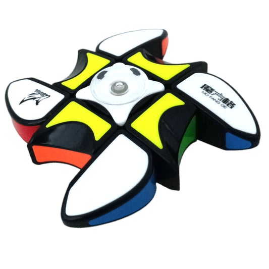 PROD-QiYi 3x3x1 Floppy Spinner Windmill Negro 1