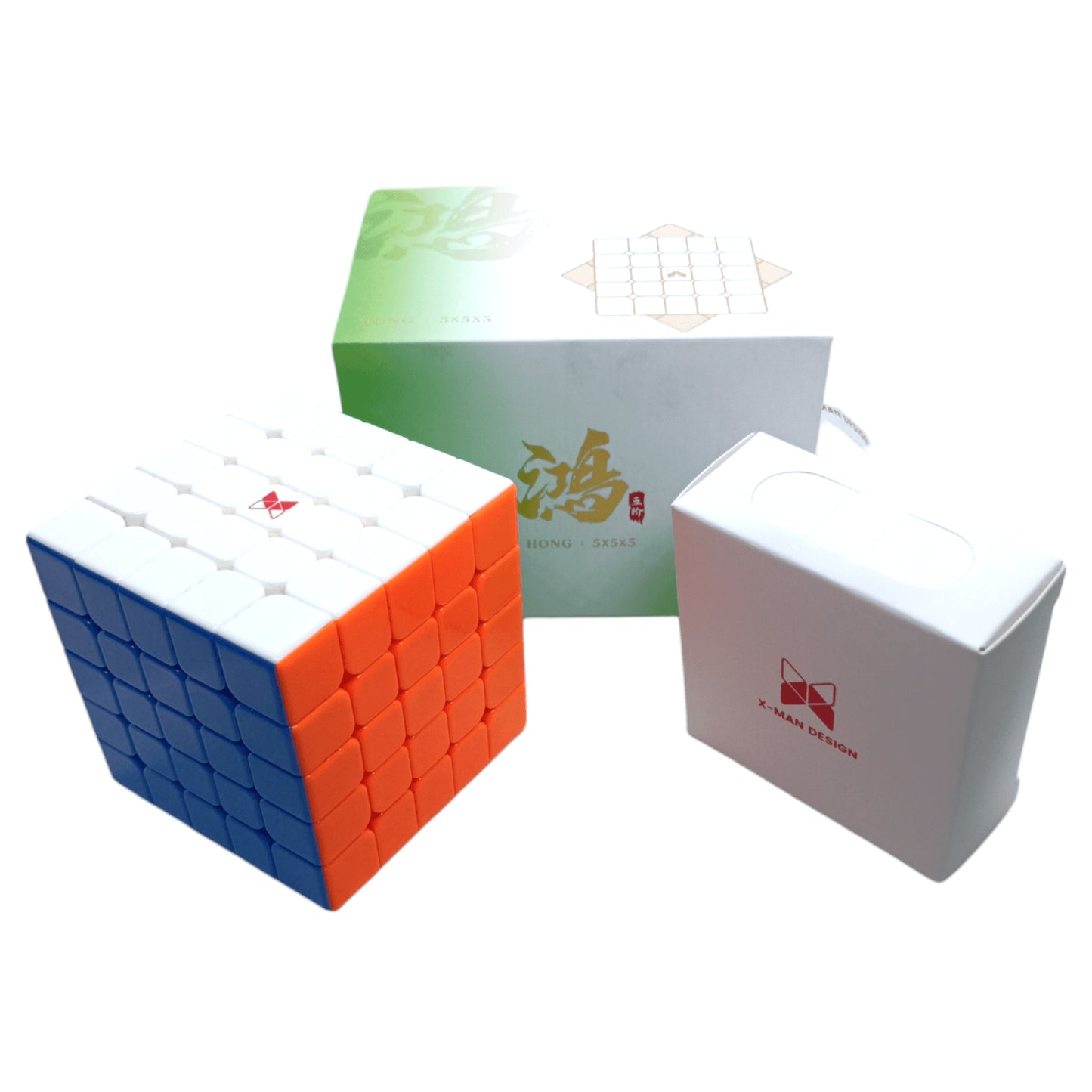 Qiyi 5x5 XMAN Hong Ball Core UV Magnetico