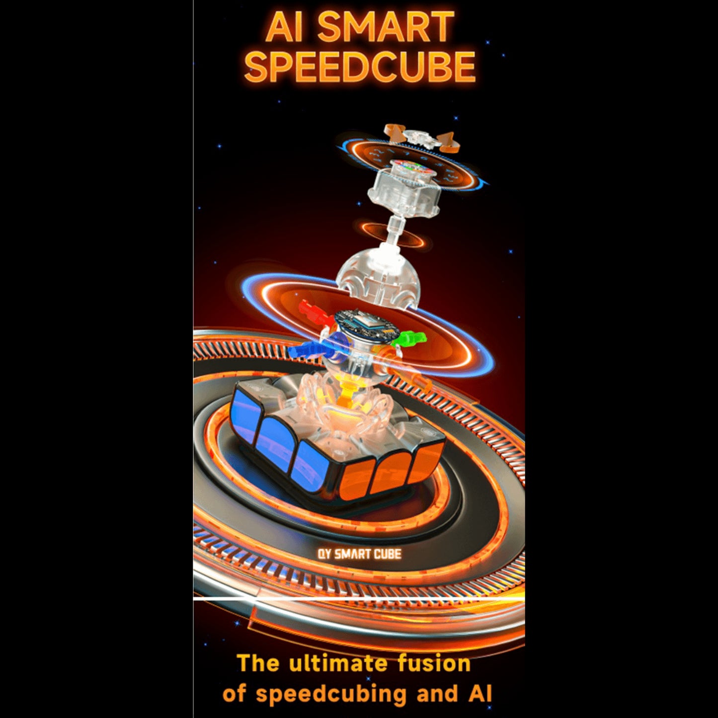 Qiyi 3x3 Smart Inteligente Version Art