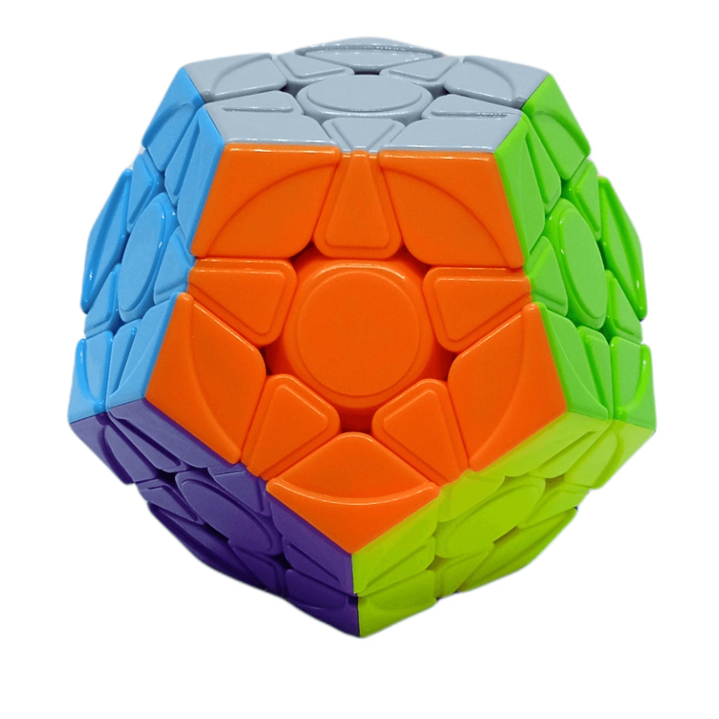 YJ Megaminx Yuhu V2 Magnetico Colored