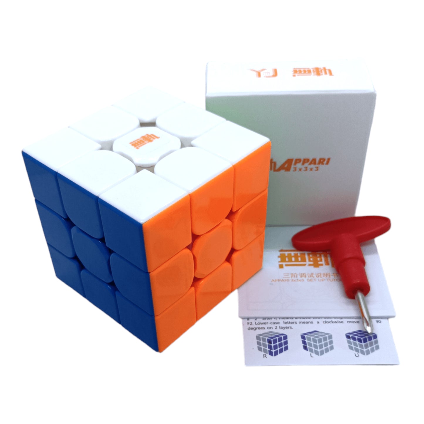 YJ 3x3 Appari Magnetico Colored
