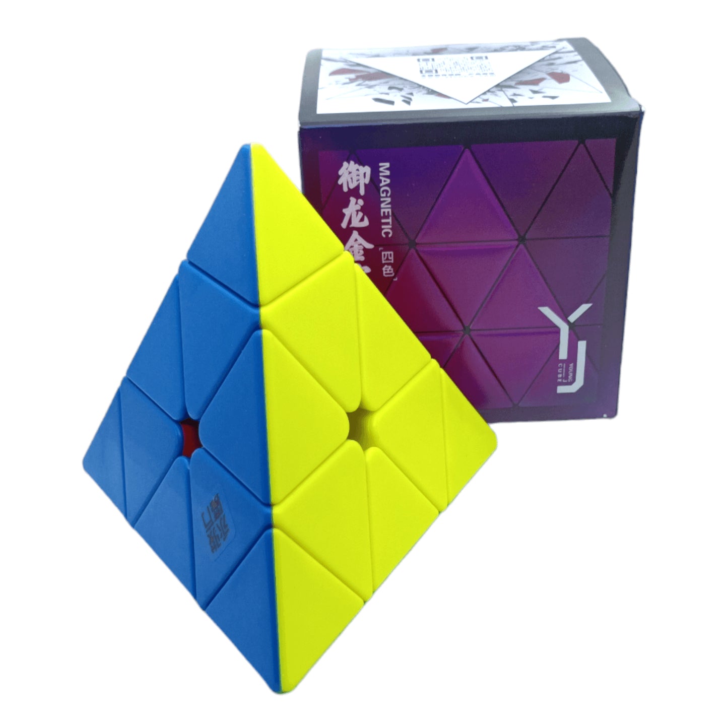 YJ Pyraminx Yulong V2 Magnetico Colored