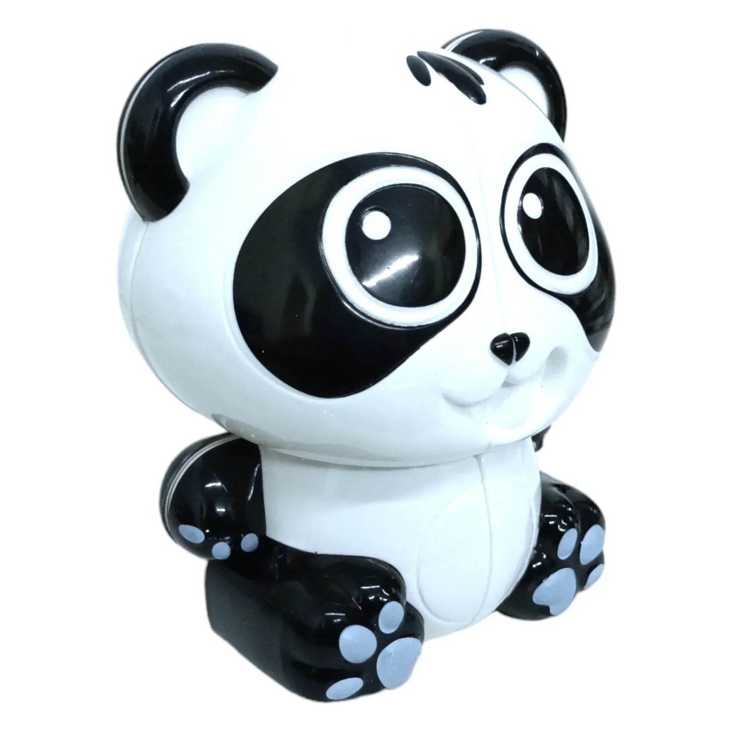 Yuxin animales figura de panda blanco y negro de gran tamaño sobre fondo blanco