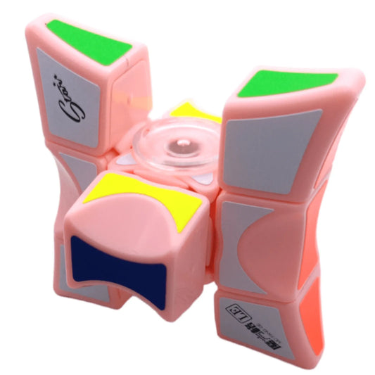 PROD-QiYi 3x3x1 Floppy Spinner Rosa 2