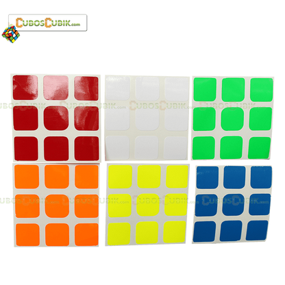 Set de Stickers 3x3 Medida Estandar