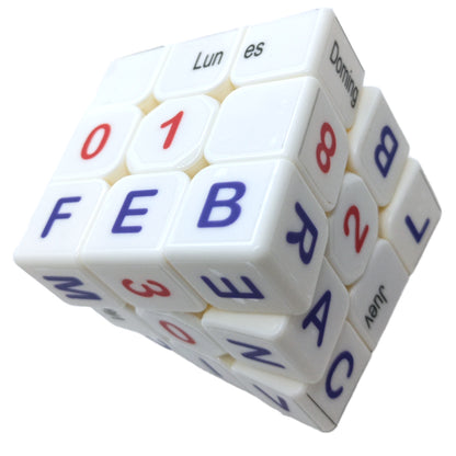 Cubo 3x3 Calendario Español