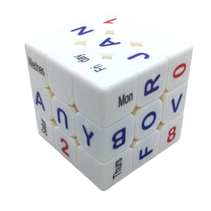 Cubo 3x3 Calendario Ingles
