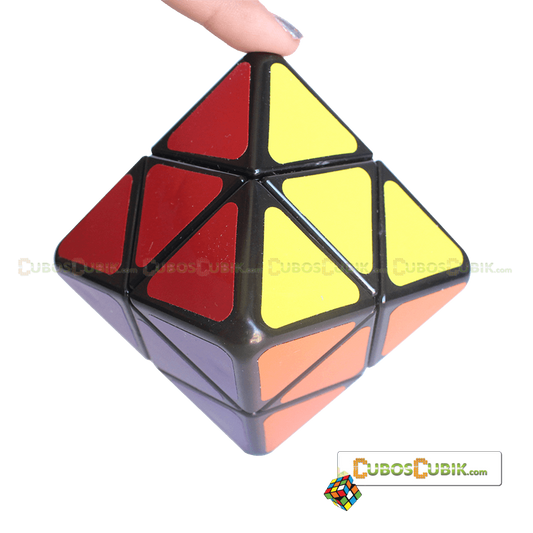 Lanlan Skewb Diamond Negro