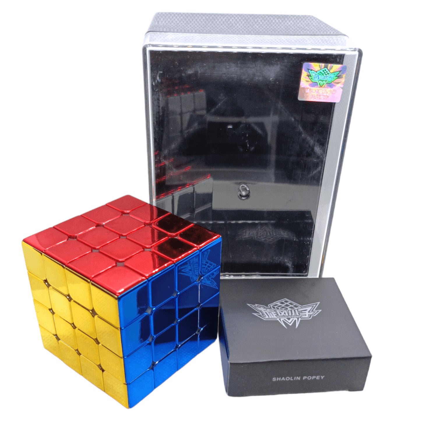 Cubo Rubik Cyclone Boys Metalico 4x4 Magnetico