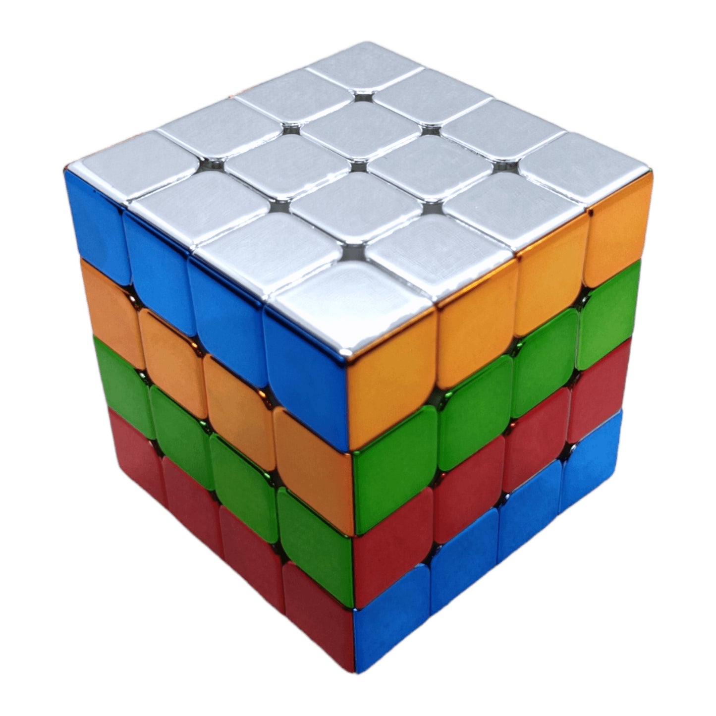 Cubo Rubik Cyclone Boys Metalico 4x4 Magnetico