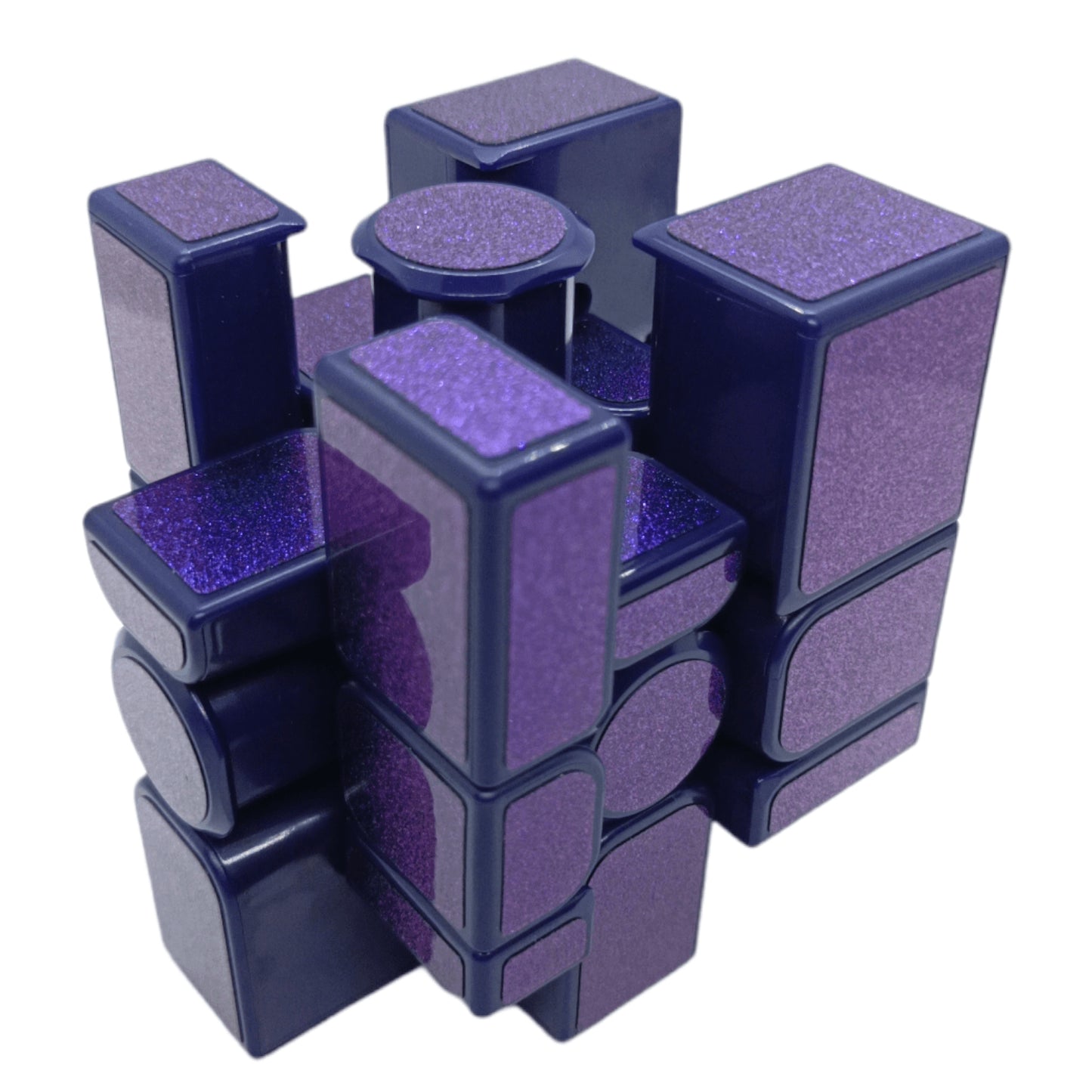 GAN Mirror 3x3 Magnetico Morado UV