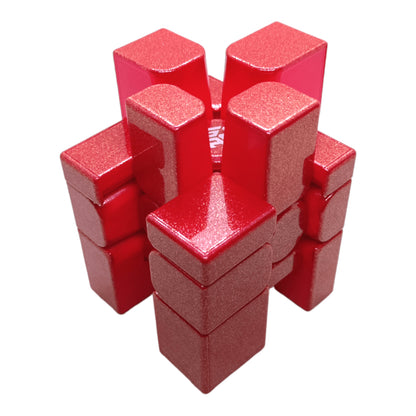 GAN Mirror 3x3 Rojo UV Magnetico