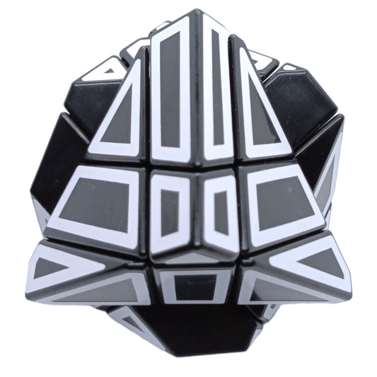 Zcube Ninja Ghost Negro Contornos Blancos