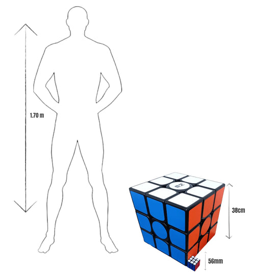 Qiyi Warrior 3x3 Plus MAX Box 38cm