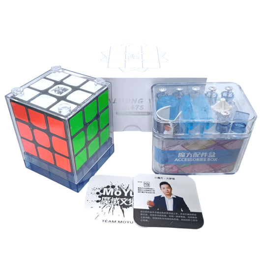 Moyu Weilong WR 3x3 WCA Record Negro