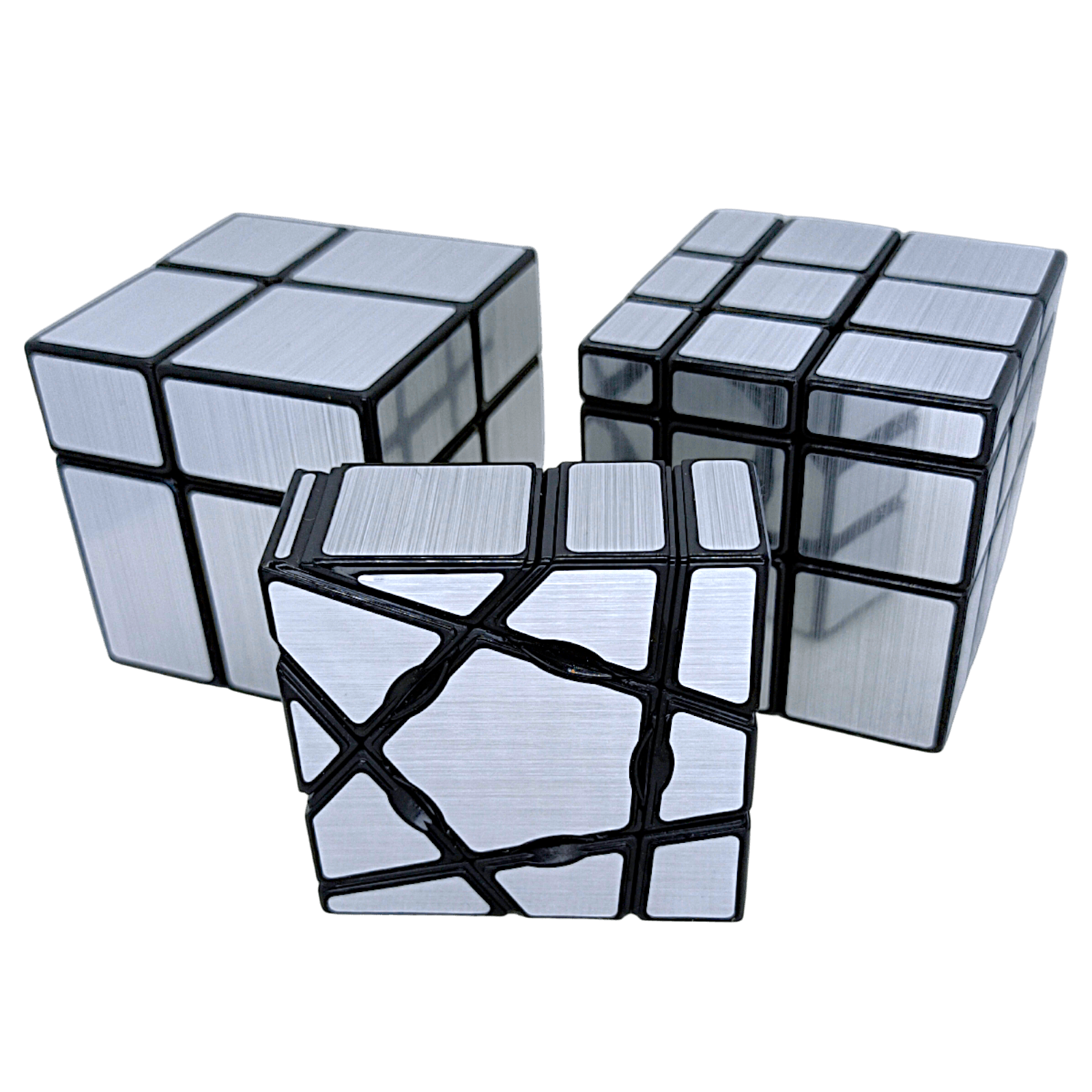 PROD-Paquete Sengso Mirror 3x3 + 2x2 + Floppy Ghost Plata 1