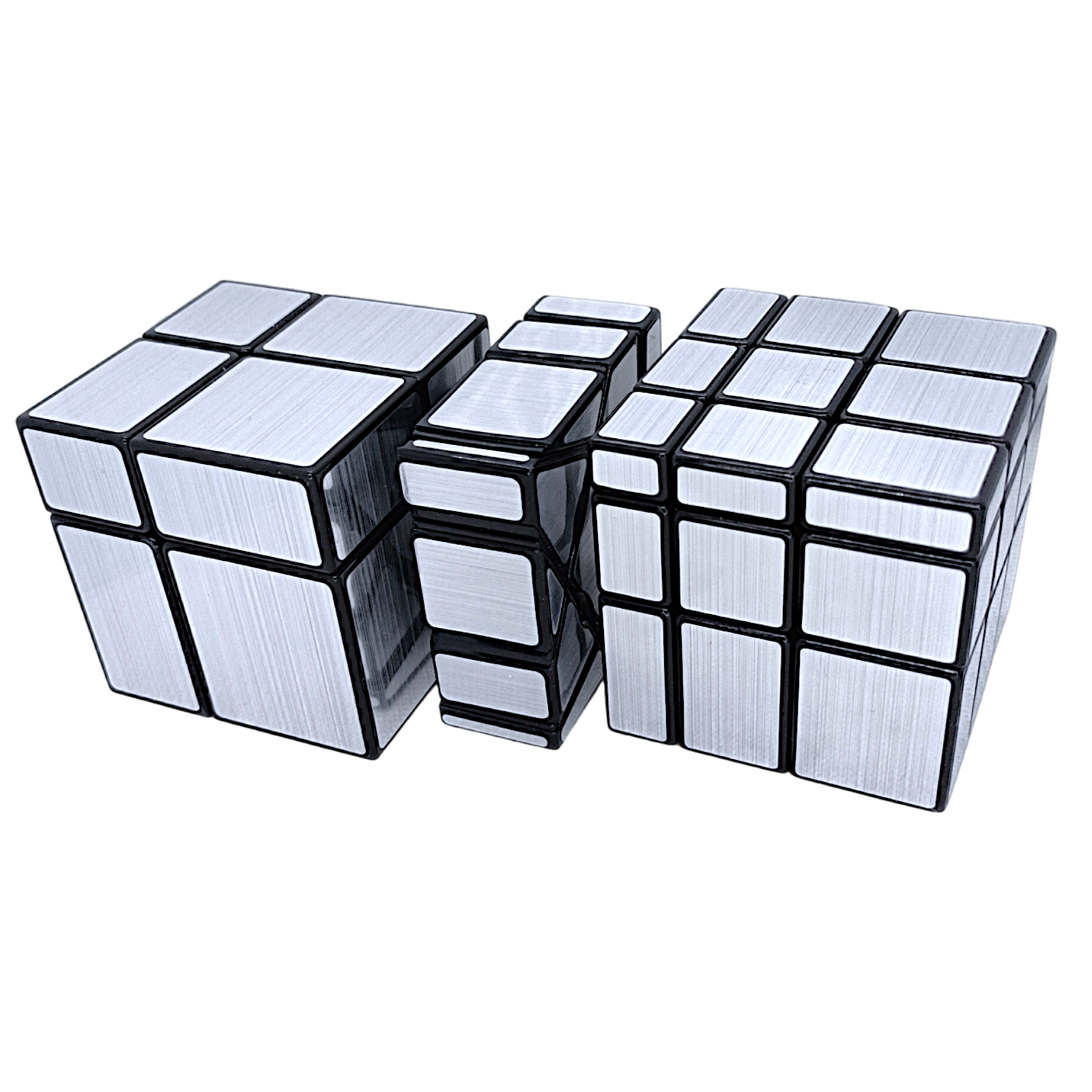 PROD-Paquete Sengso Mirror 3x3 + 2x2 + Floppy Ghost Plata 3