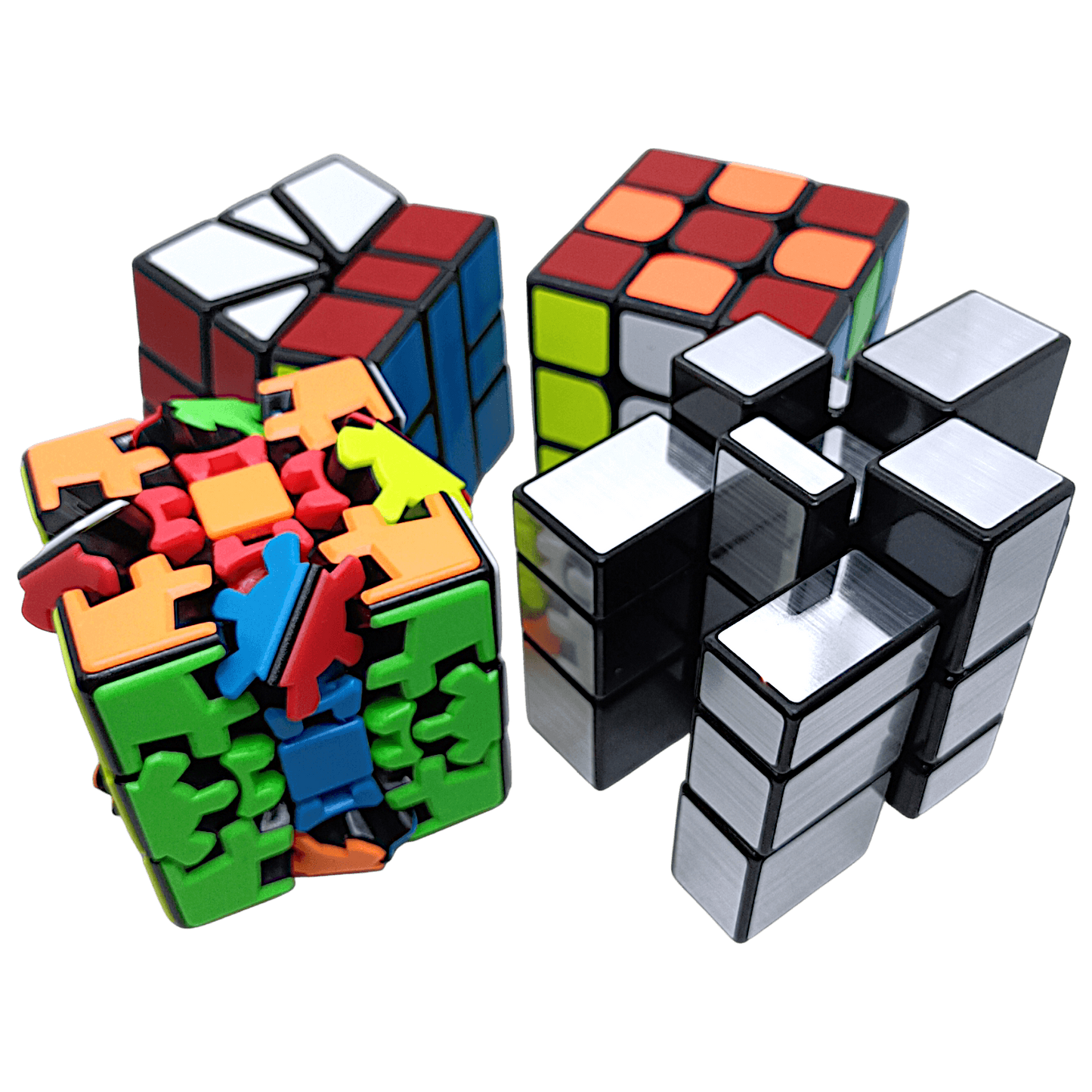 Paquete 3x3 Magnético + Gear + Mirror + Square 1