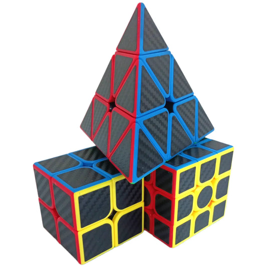 Paquete 2x2, 3x3 y Pyraminx Cobra