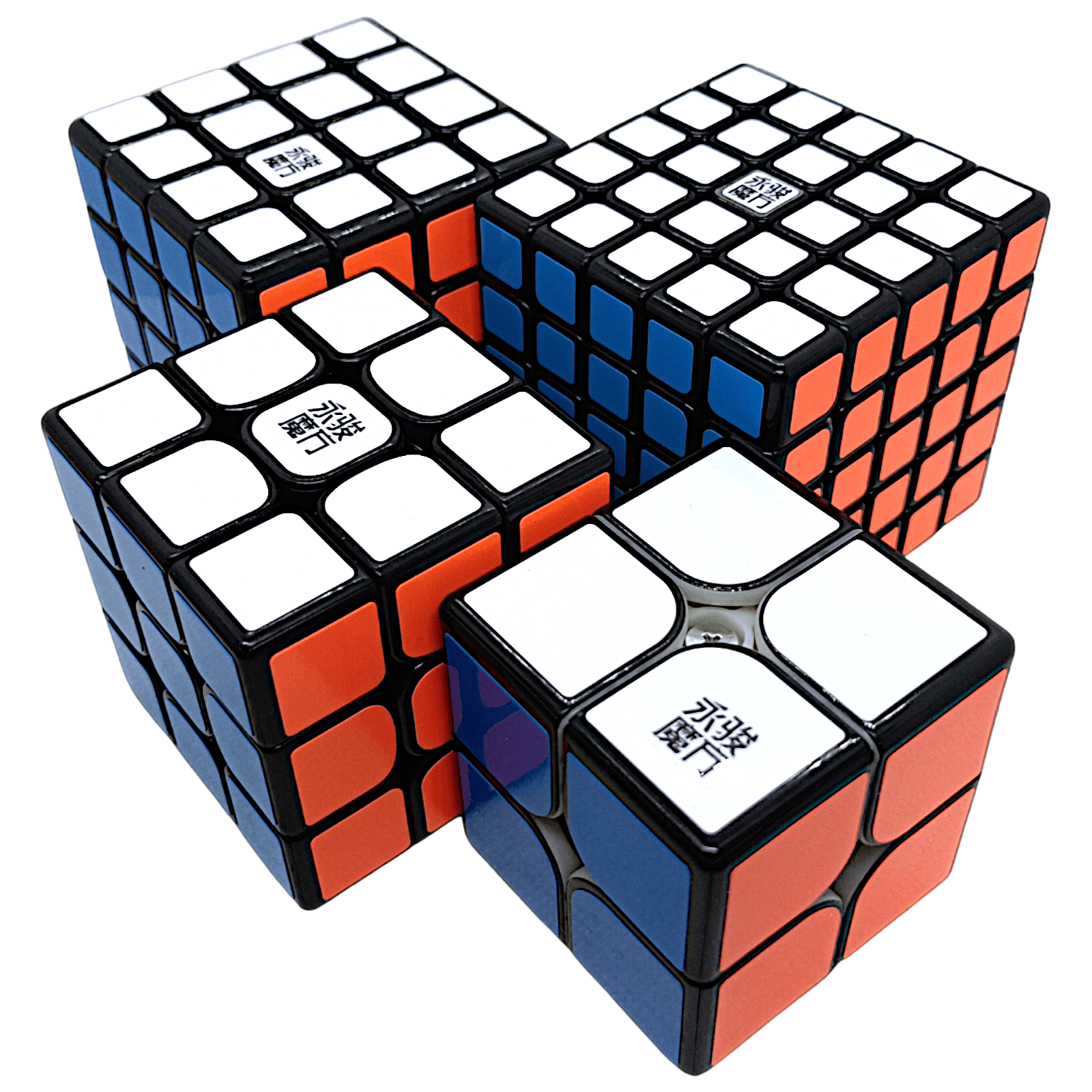 PROD-Paquete YJ 2x2, 3x3, 4x4 y 5x5 Magnéticos Base Negra 1