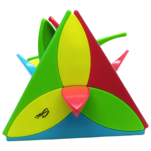 Qiyi Pyraminx Clover Colored
