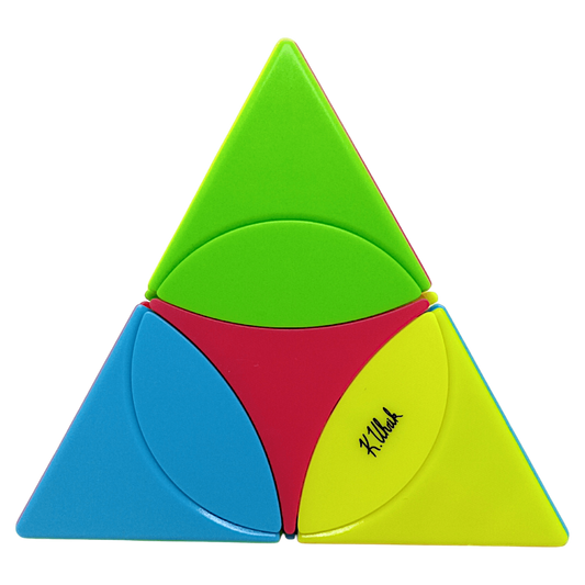 Qiyi Pyraminx Coin Colored