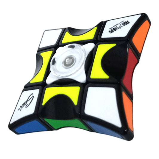 PROD-QiYi 3x3x1 Floppy Spinner Tiles Negro 1