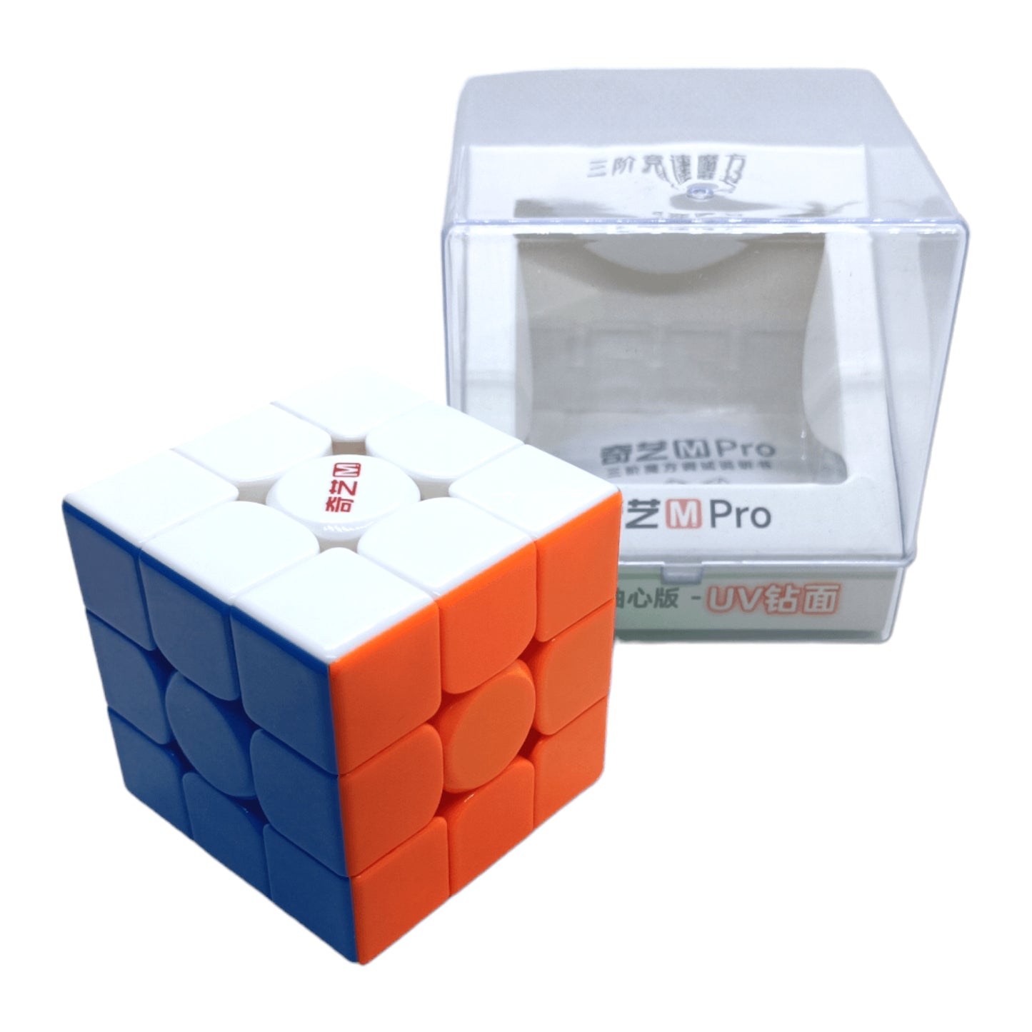 PROD-Qiyi 3x3 M Pro Maglev Ball Core UV Magnético Colored 6
