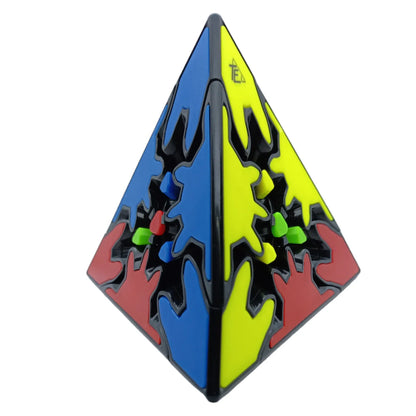 PROD-Qiyi Gear Pyraminx Negro 6