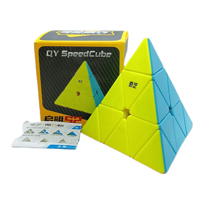PROD-Qiyi Pyraminx QiMing Colored 3