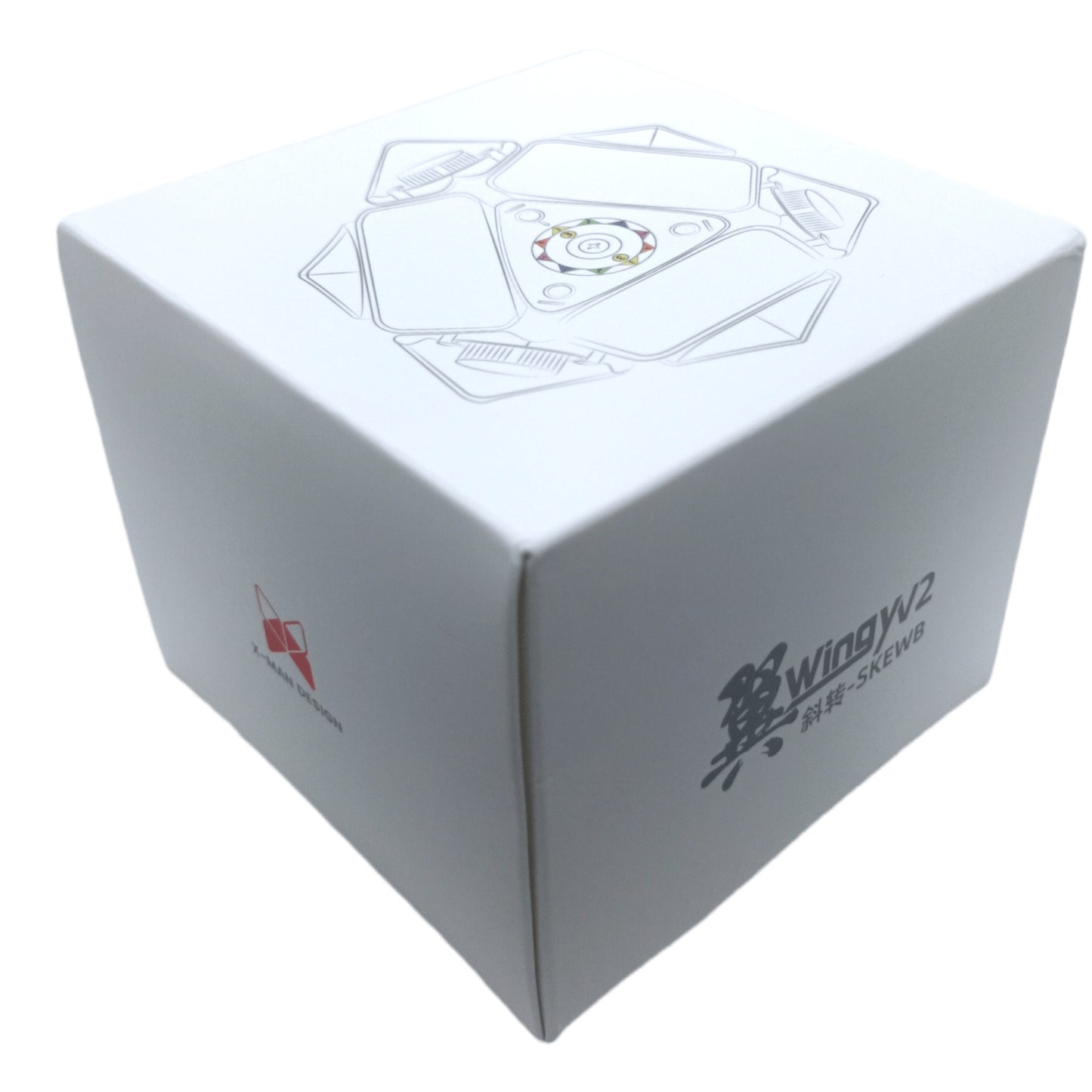 PROD-Qiyi Skewb XMAN Wingy V2 Magnético Colored 3